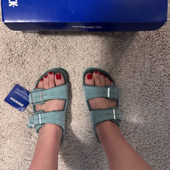 Birkenstock Arizona shearling sandals - Picture 7 of 7